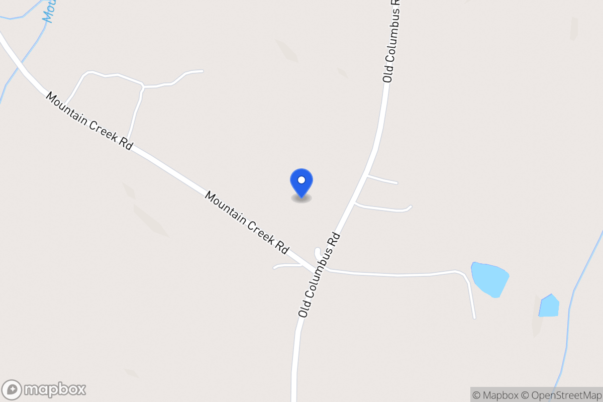 Map of 1637 Old Columbus Rd