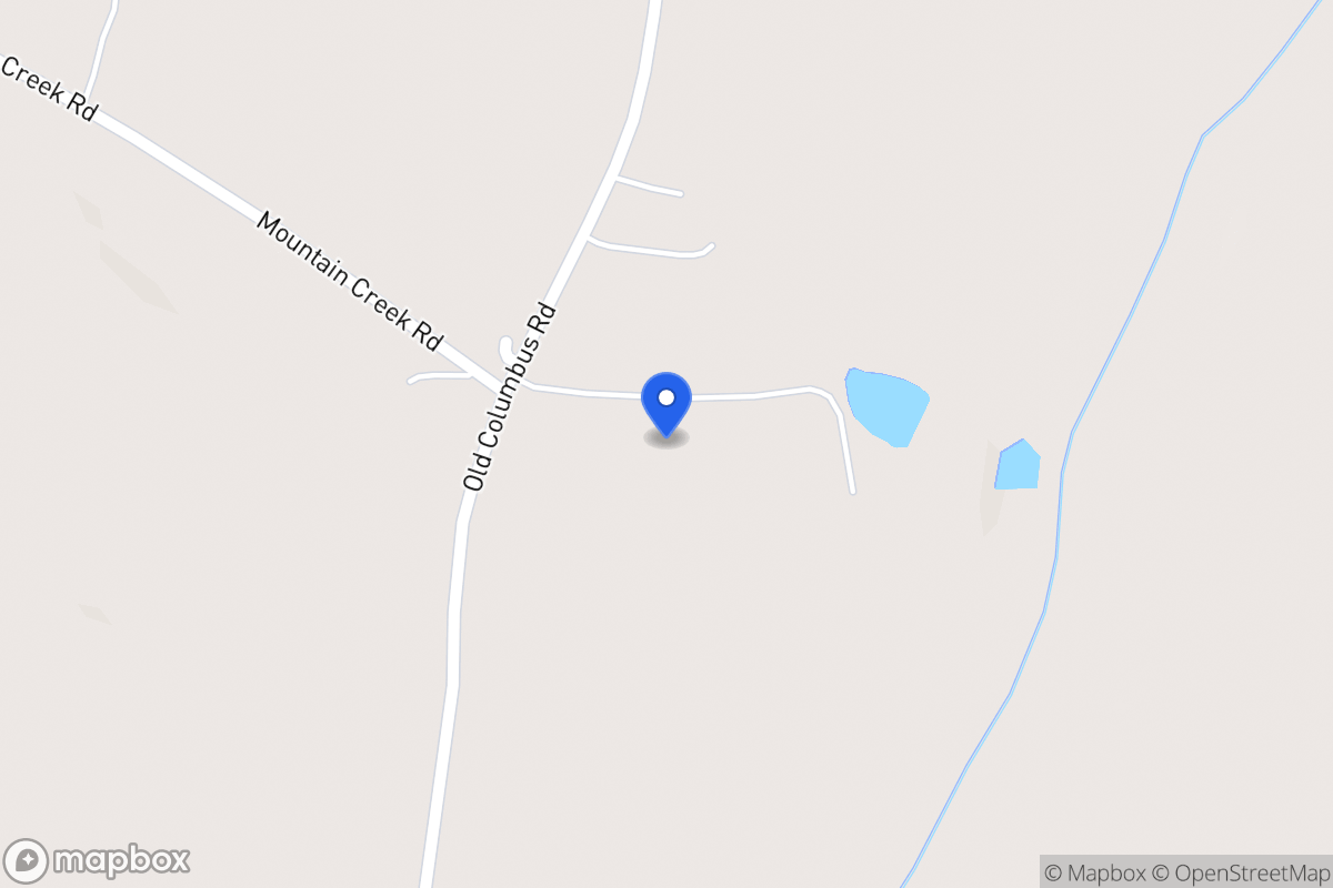 Map of 1680 Old Columbus Rd
