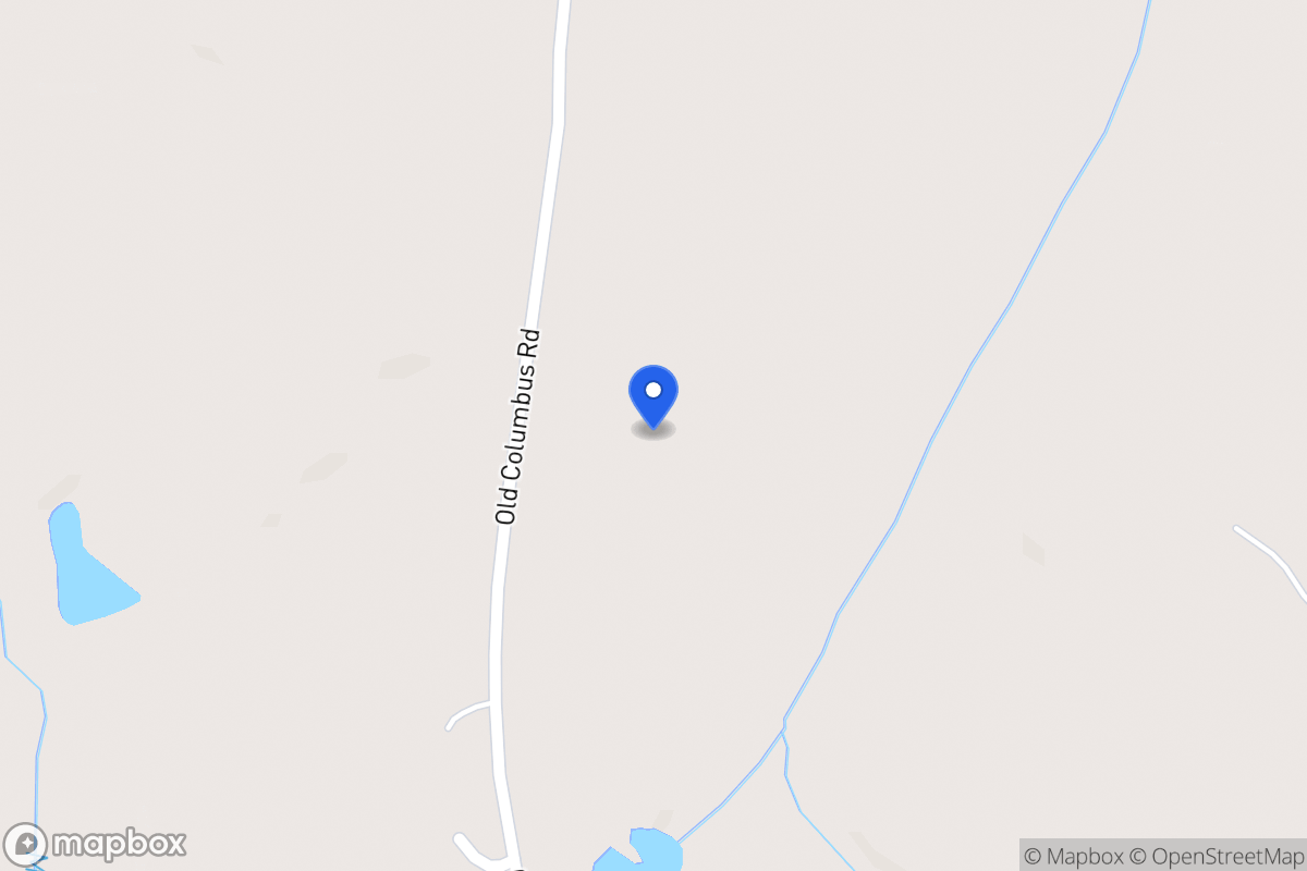 Map of 1831 Old Columbus Rd