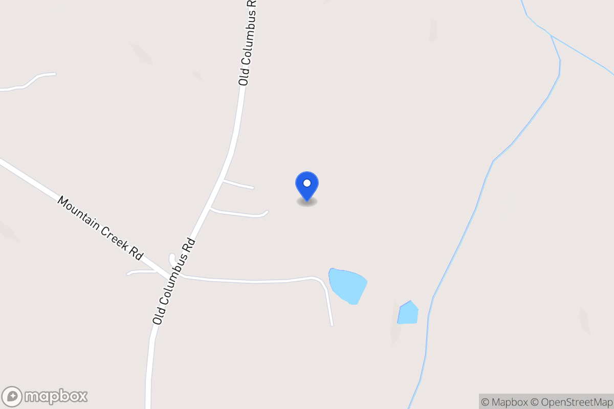 Map of 1586 Old Columbus Rd