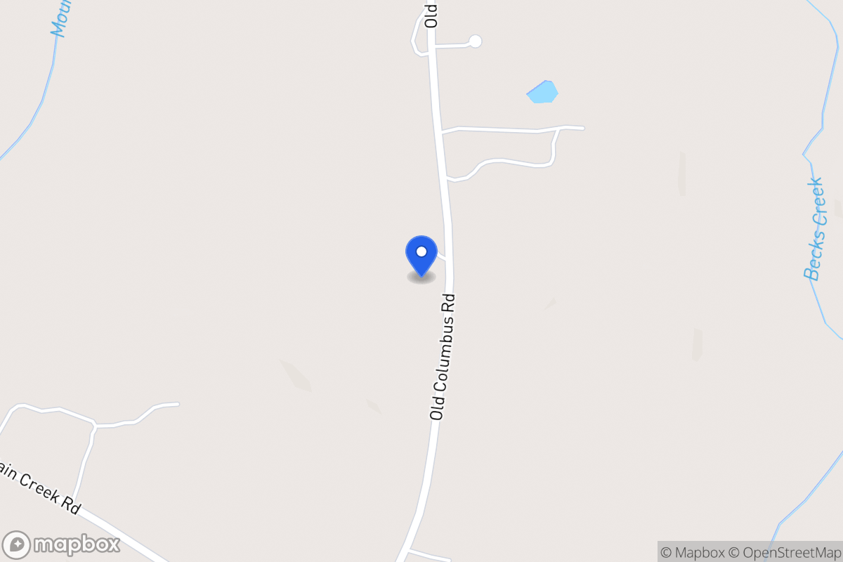 Map of 1457 Old Columbus Rd