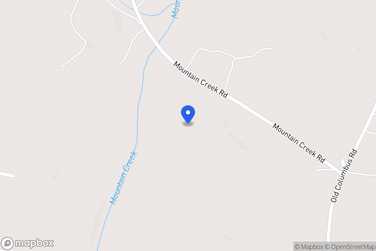 Map of 397 Mountain Creek Rd