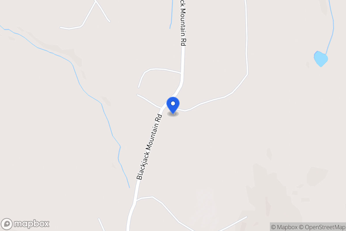 Map of 426 Blackjack Mountain Rd