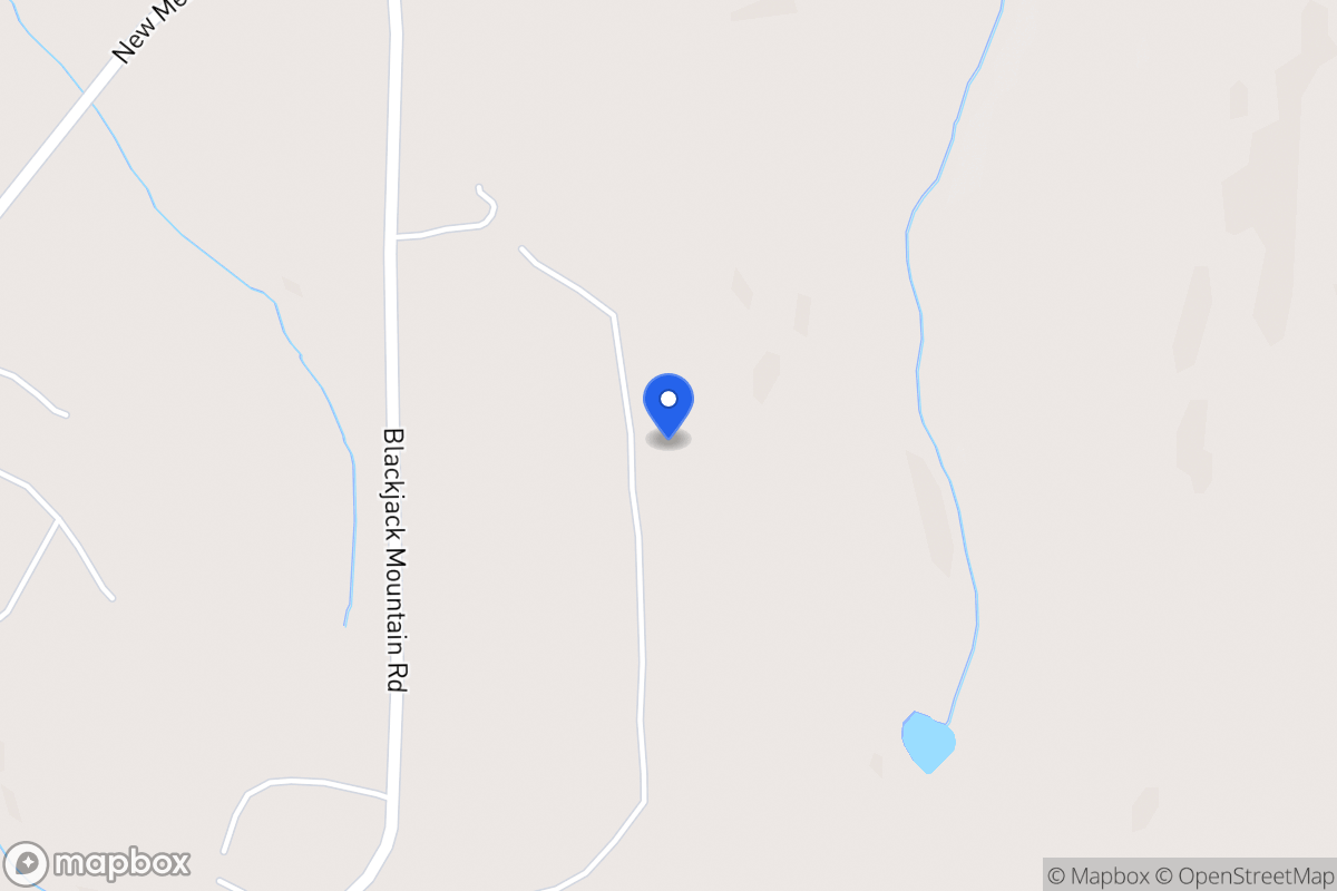 Map of 135 Blackjack Mountain Rd