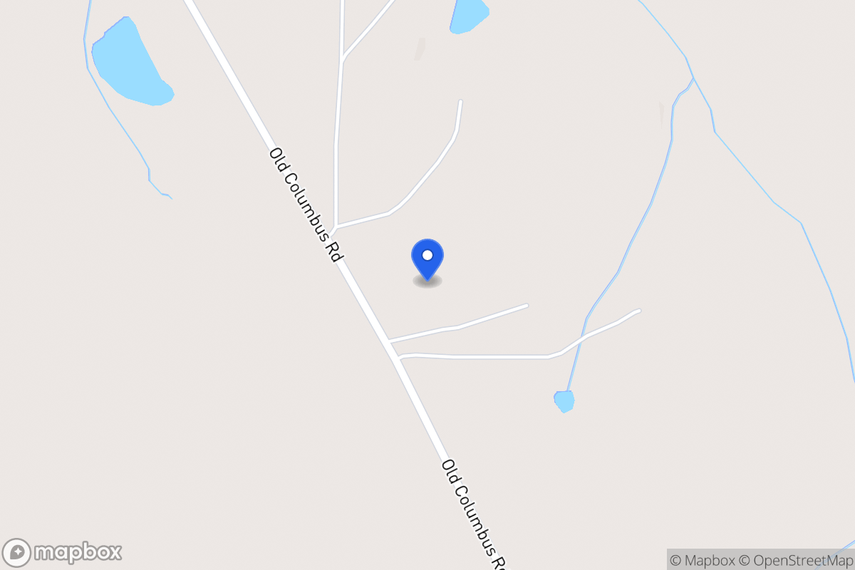 Map of 2322 Old Columbus Rd
