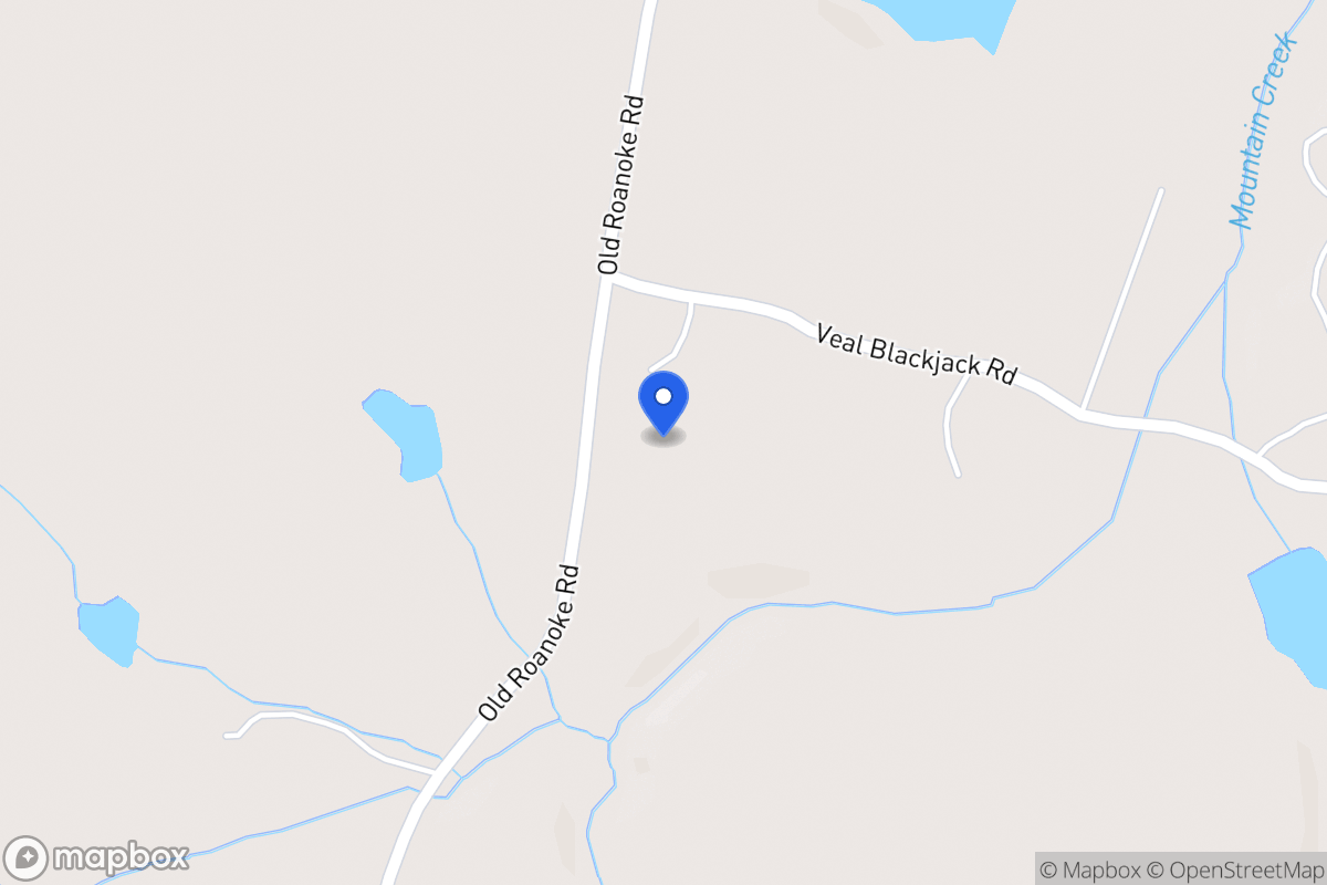Map of 1128 Old Roanoke Rd