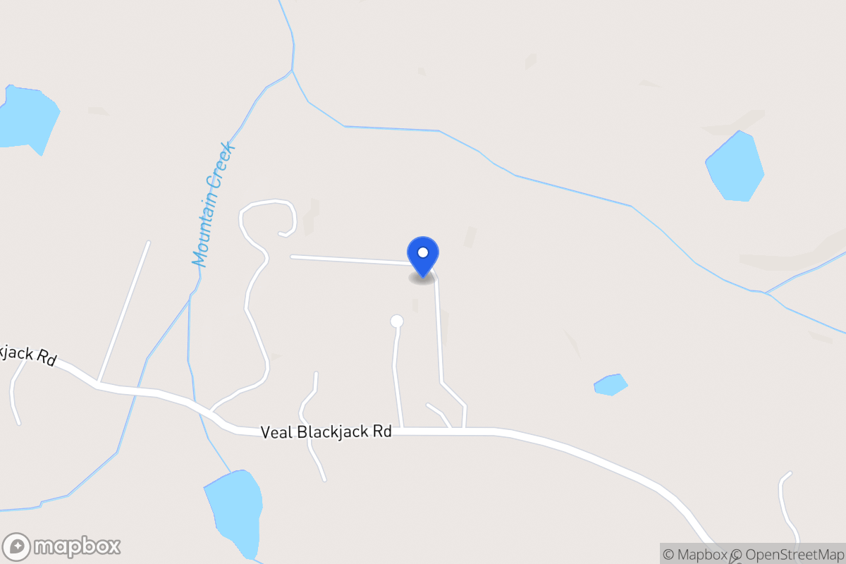 Map of 329 Veal Blackjack Rd
