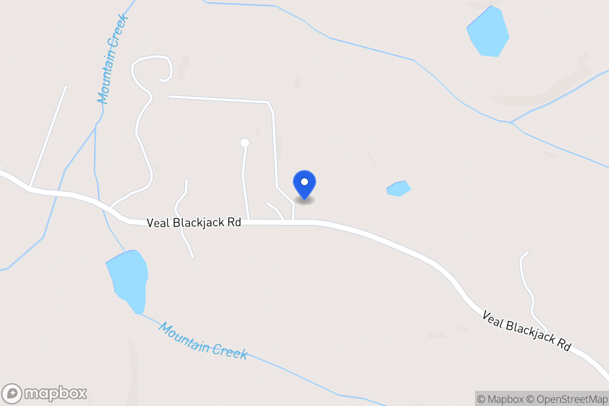 Map of 303 Veal Blackjack Rd