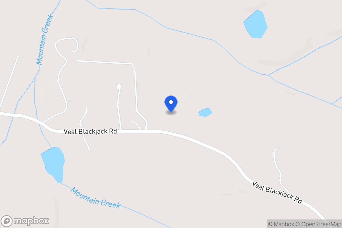 Map of 301 Veal Blackjack Rd
