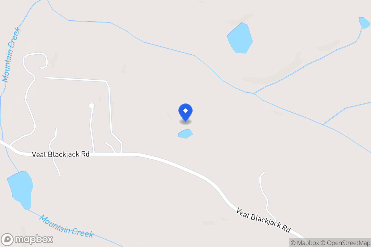 Map of 205 Veal Blackjack Rd