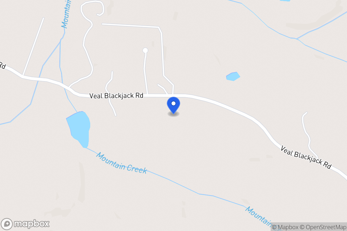 Map of 304 Veal Blackjack Rd