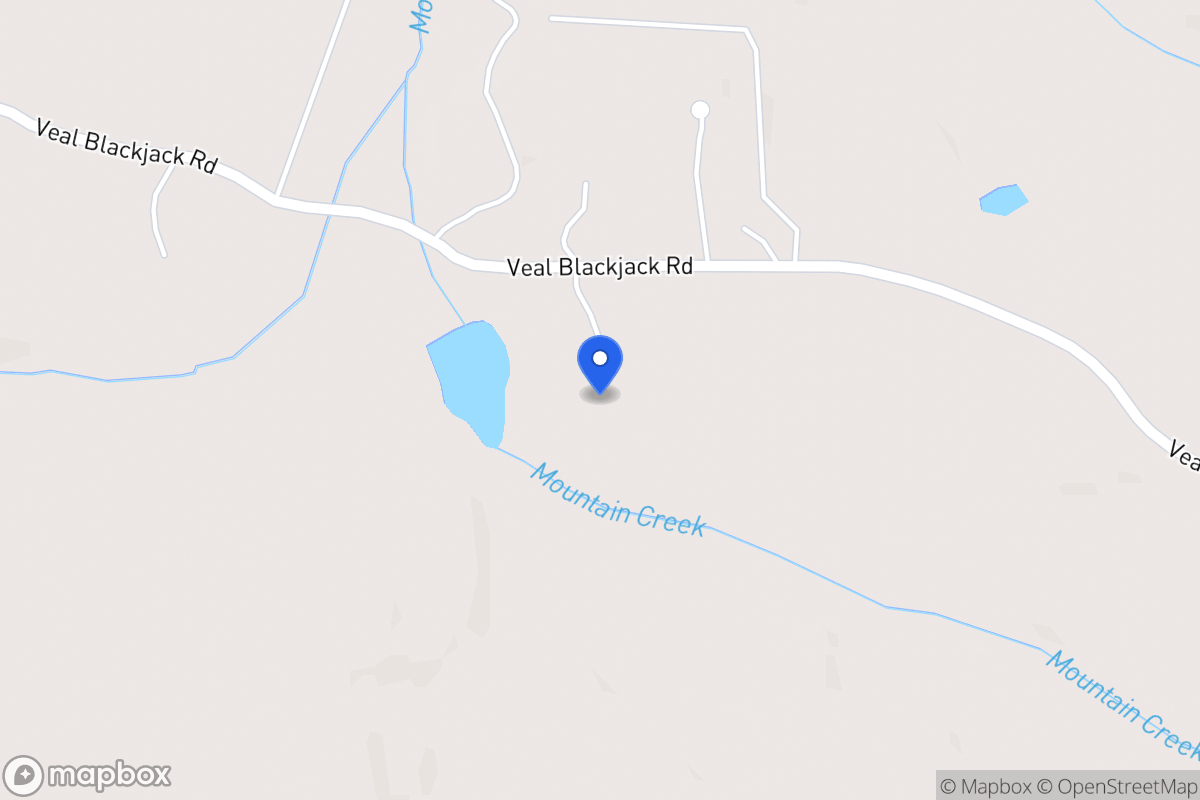 Map of 340 Veal Blackjack Rd