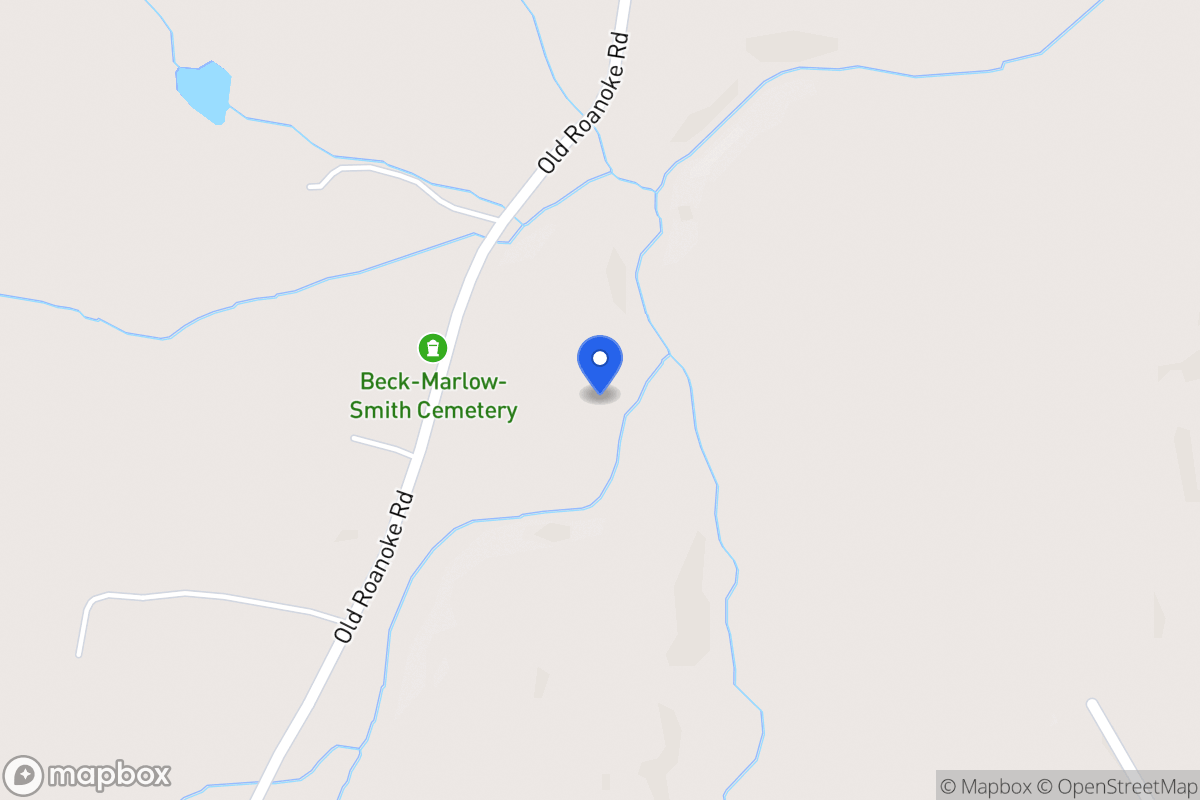 Map of 1348 Old Roanoke Rd