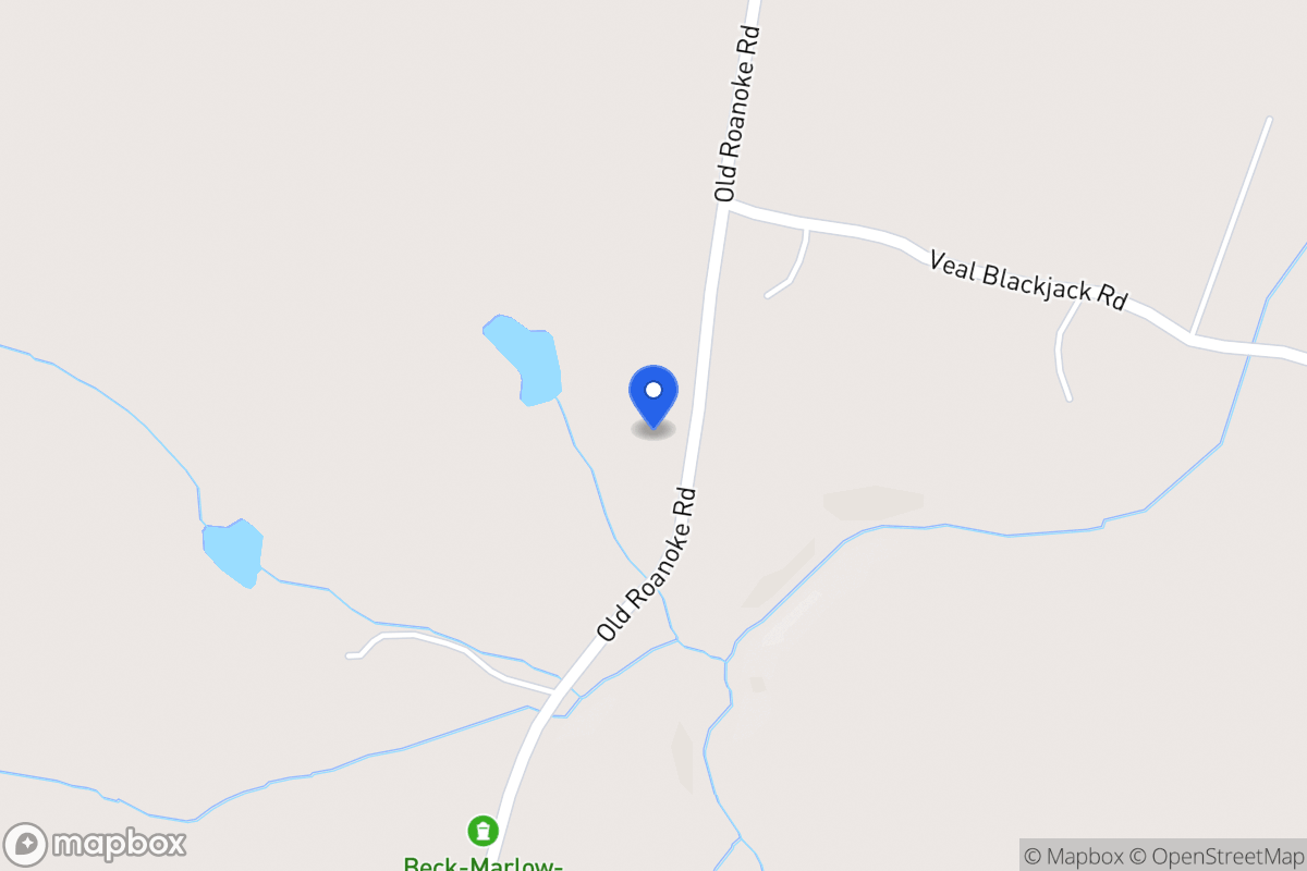 Map of 1205 Old Roanoke Rd