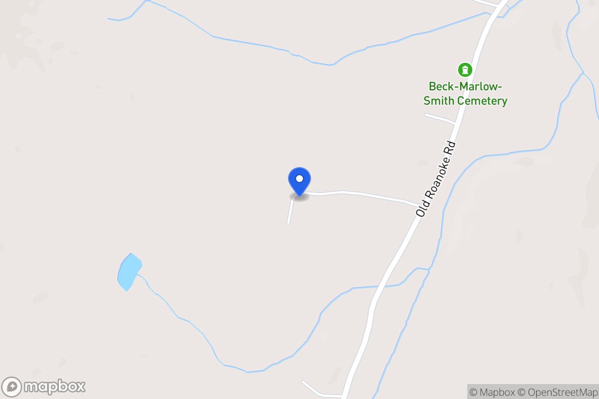 Map of 1395 Old Roanoke Rd