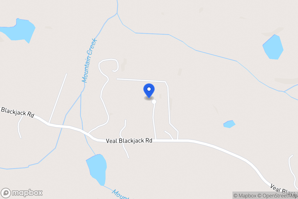 Map of 325 Veal Blackjack Rd