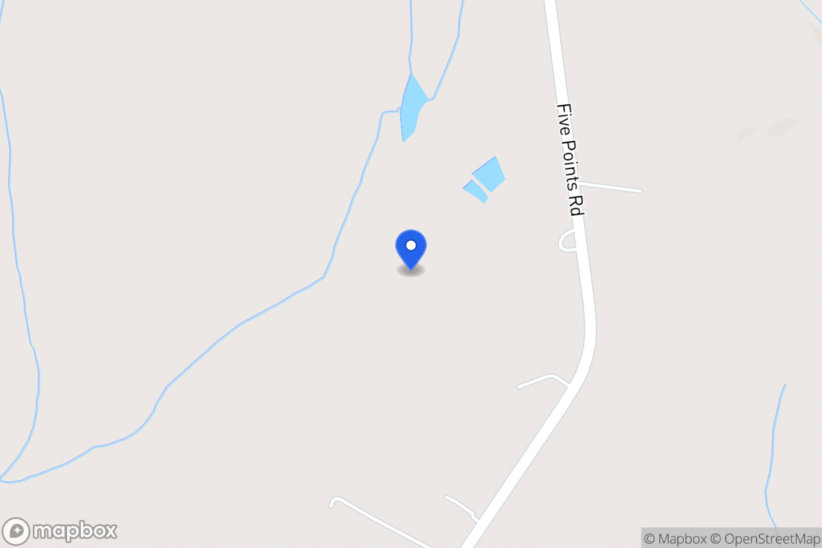 Map of 973 Five Points Rd