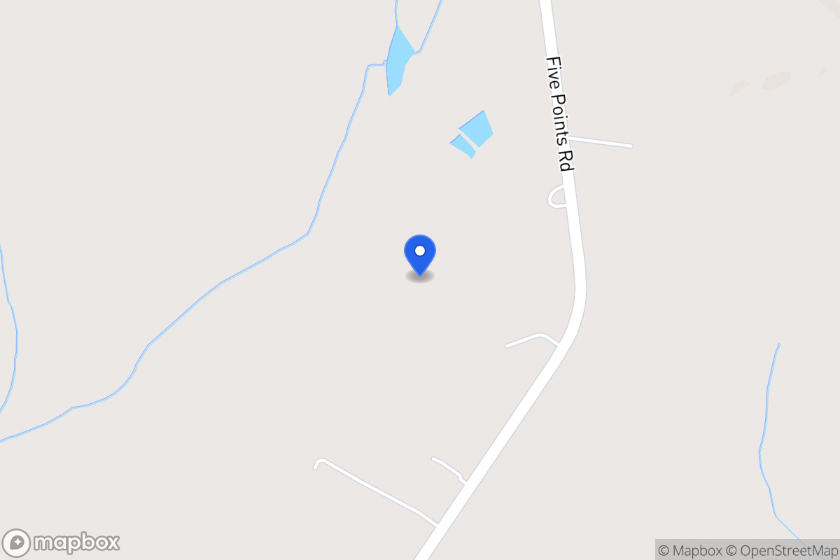 Map of 1013 Five Points Rd