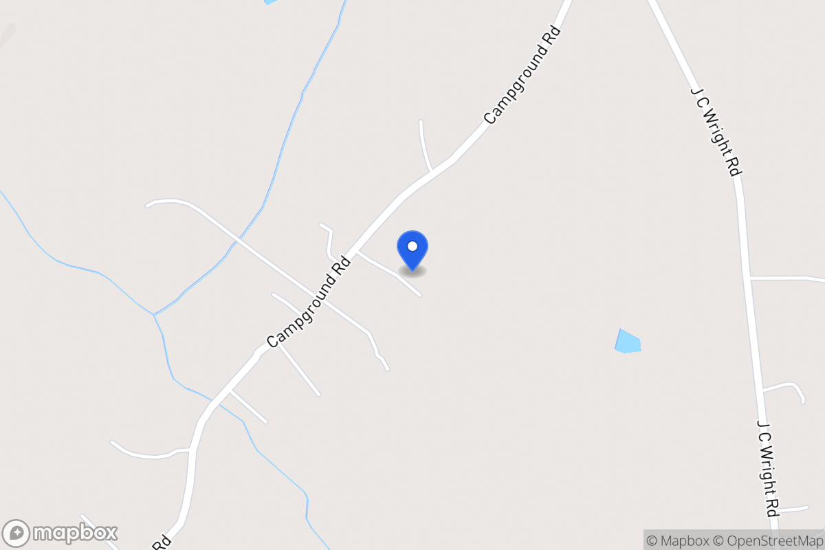 Map of 1117 Campground Rd
