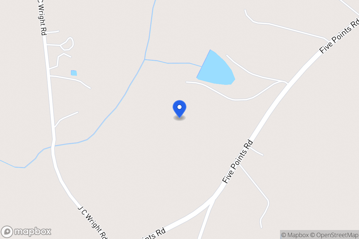 Map of 1483 Five Points Rd