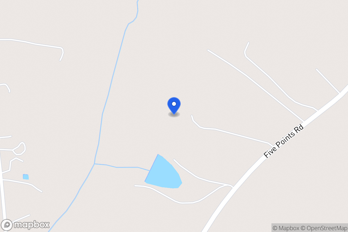 Map of 1385 Five Points Rd
