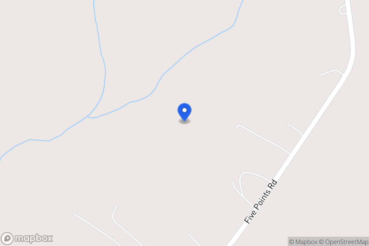 Map of 1243 Five Points Rd