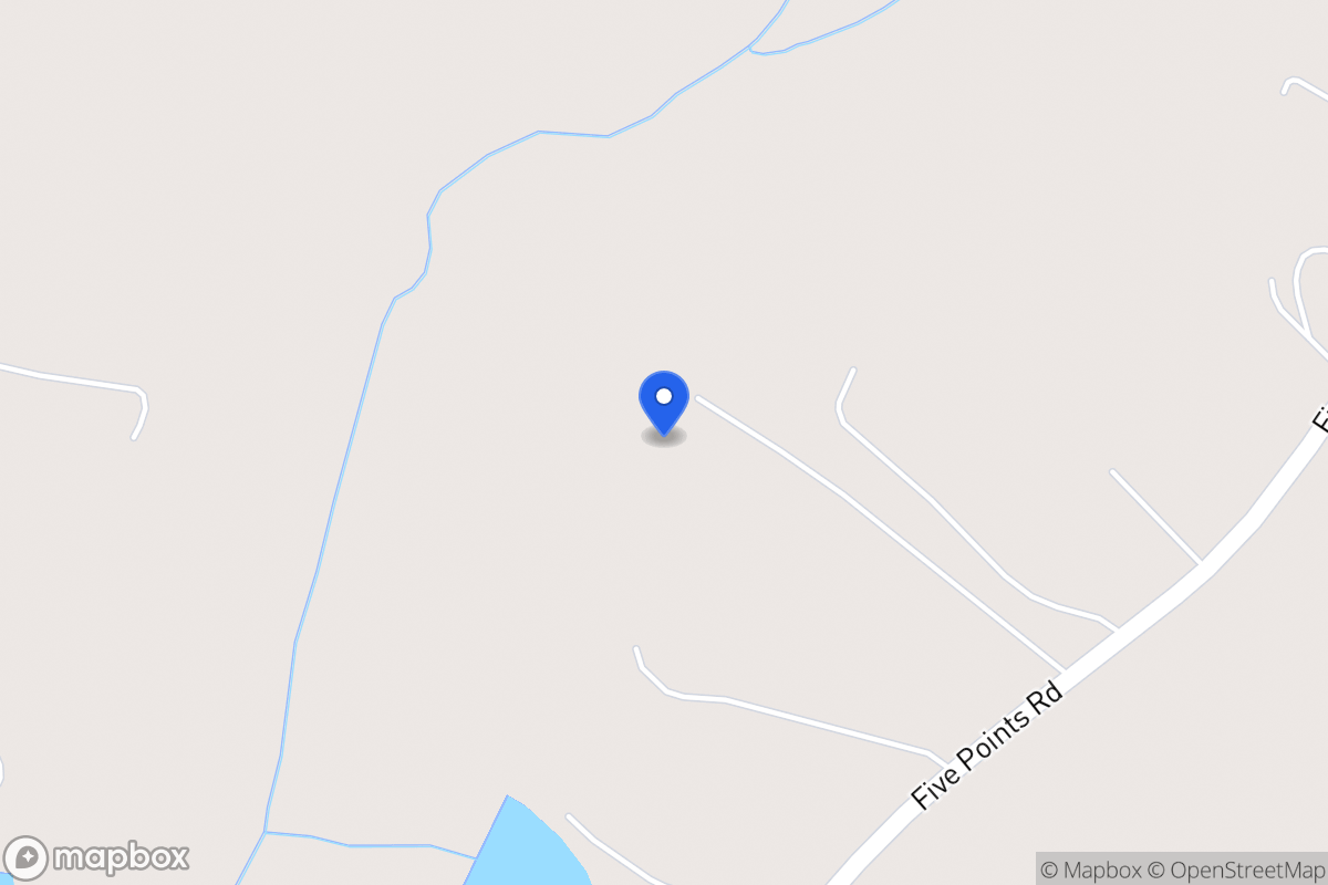 Map of 1349 Five Points Rd