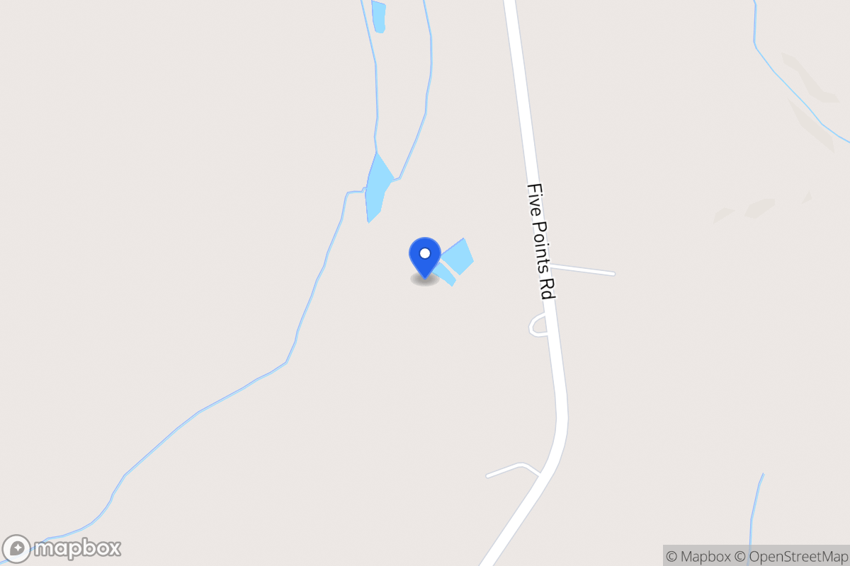 Map of Five Points Rd