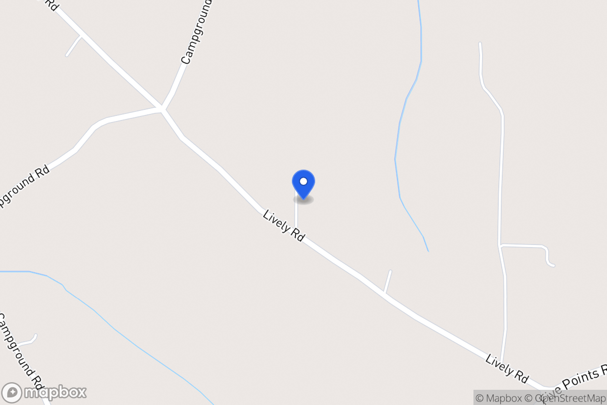 Map of 187 Lively Rd