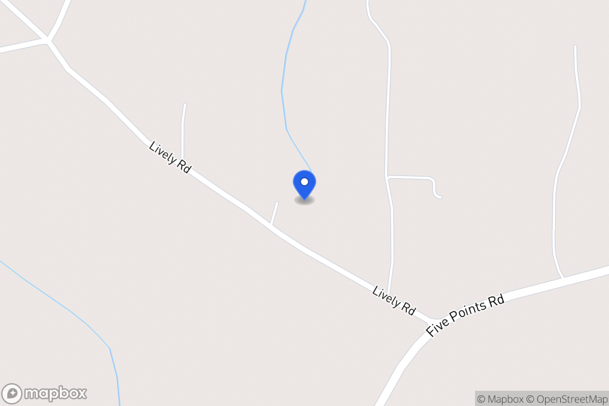 Map of 109 Lively Rd