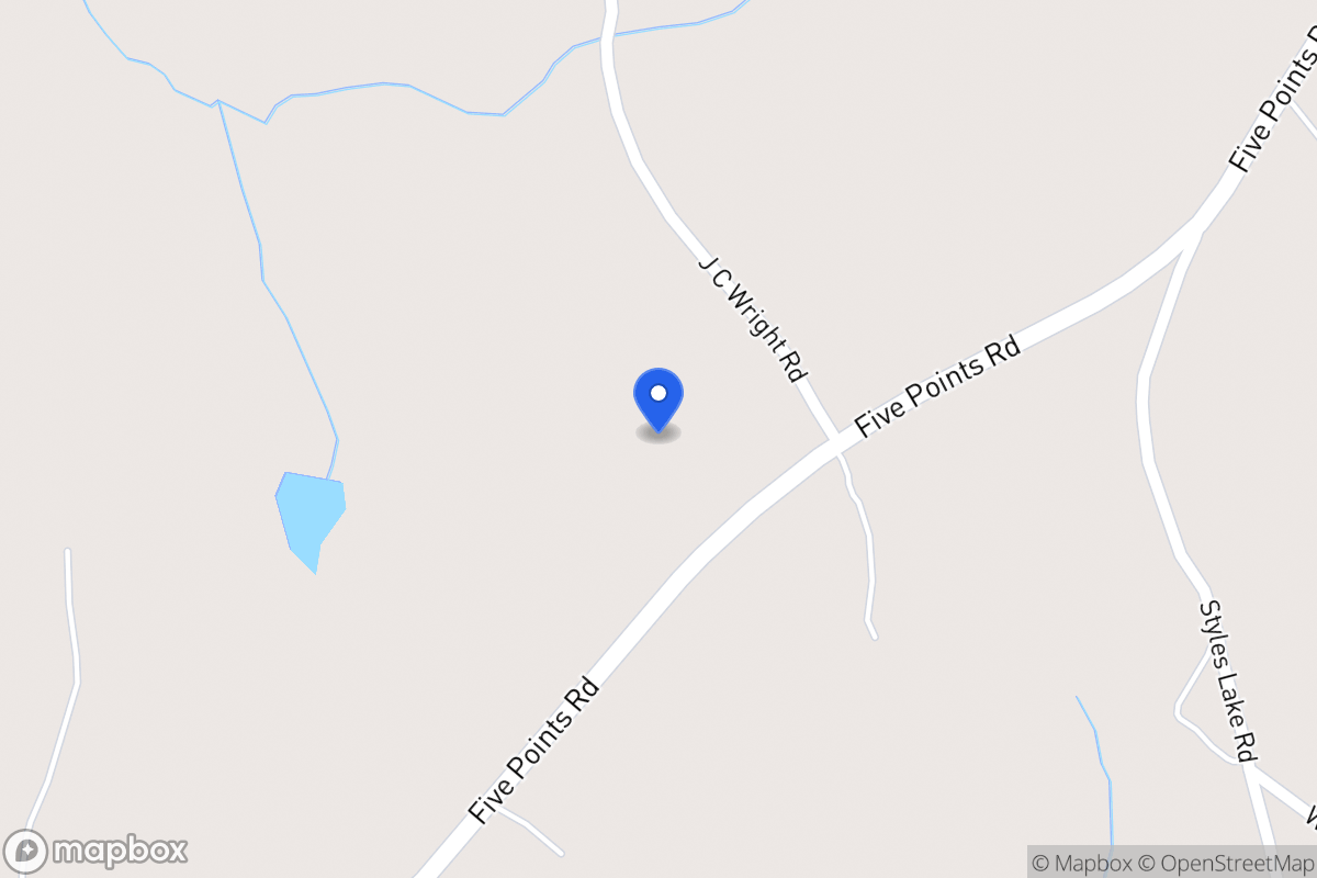 Map of 1667 Five Points Rd