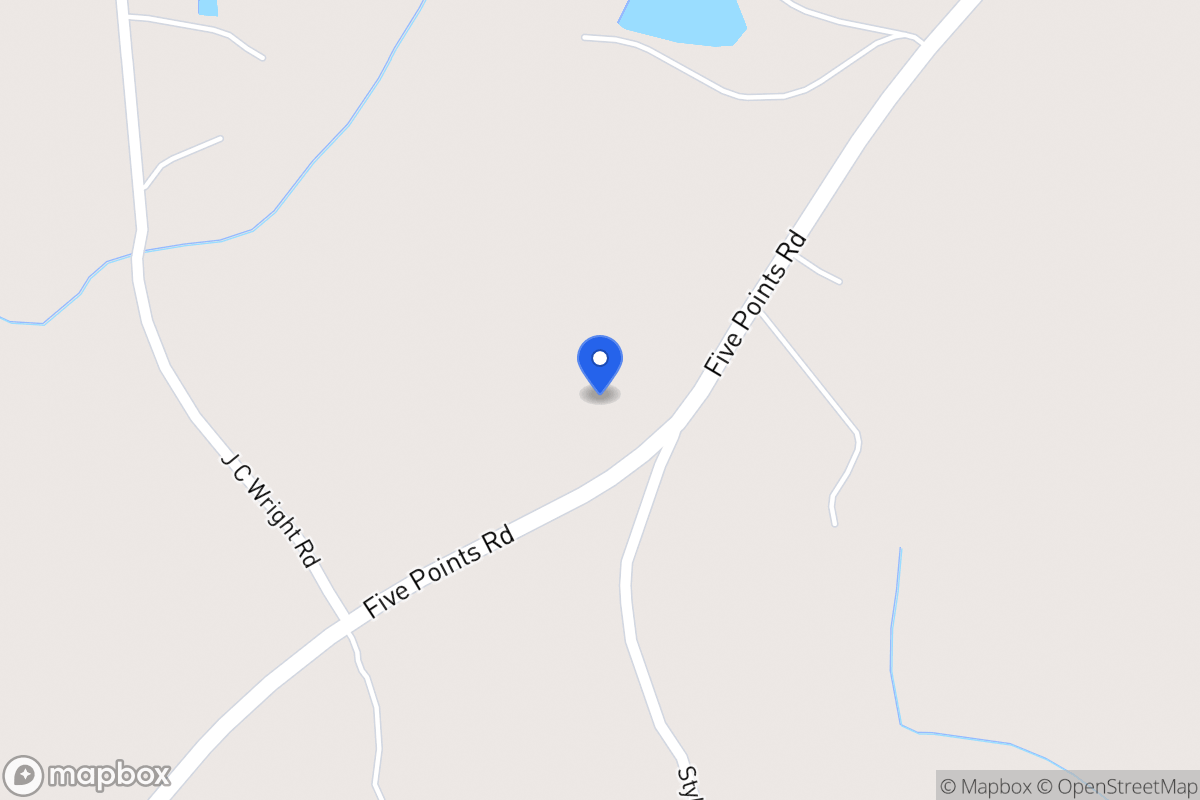Map of 1605 Five Points Rd