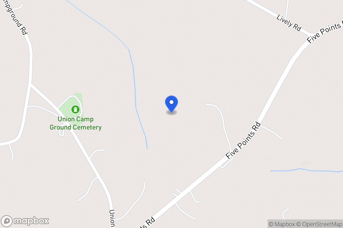 Map of 2275 Five Points Rd