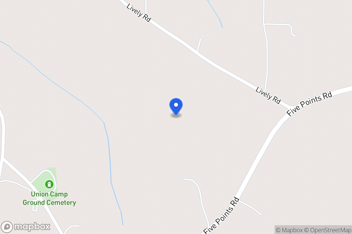 Map of 40 Lively Rd