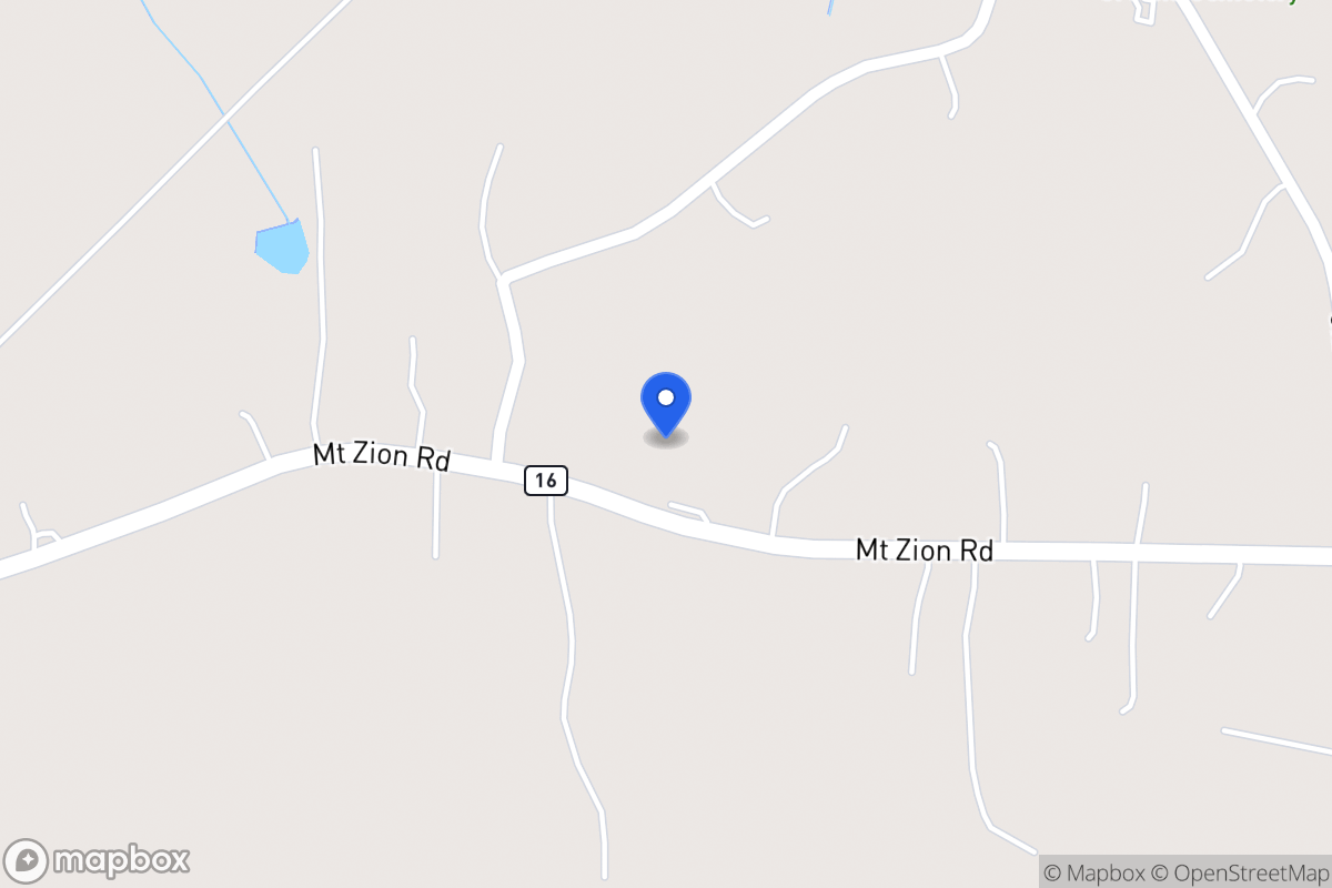 Map of 6017 Mt Zion Rd