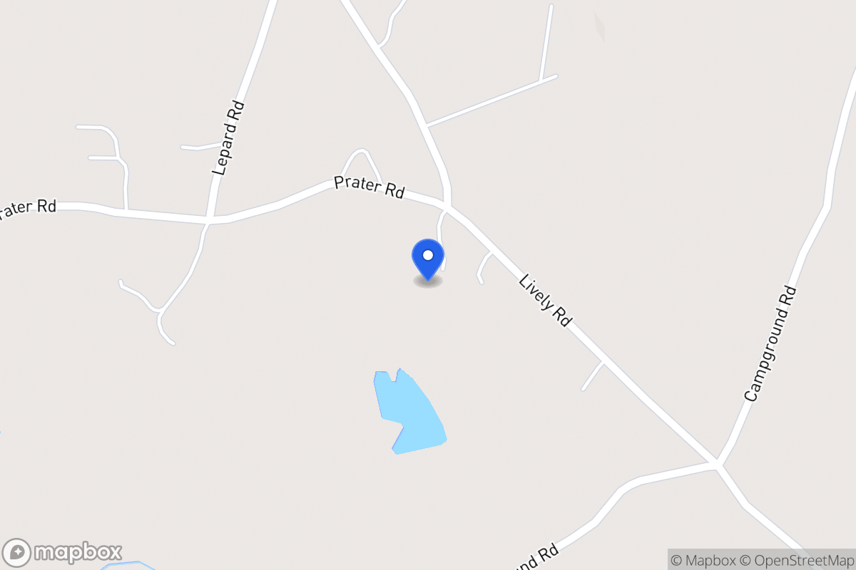 Map of 665 Prater Rd