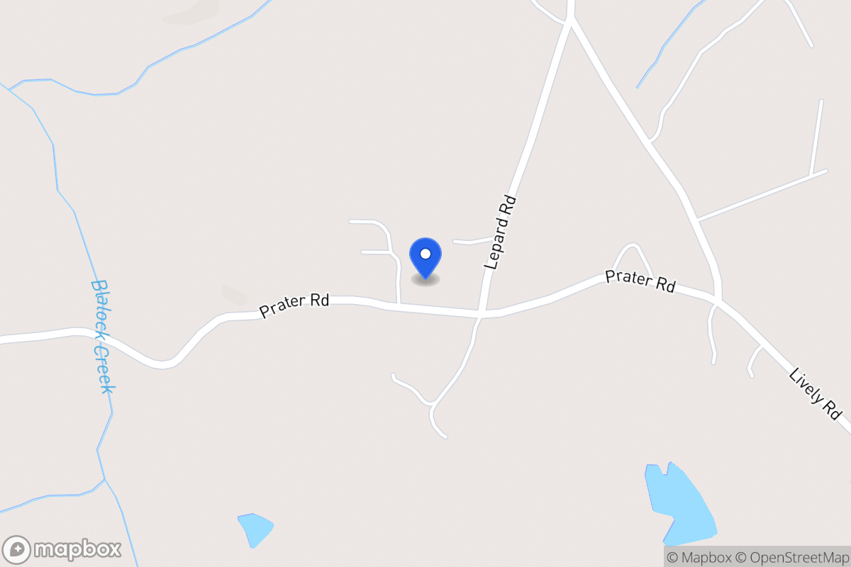 Map of 530 Prater Rd
