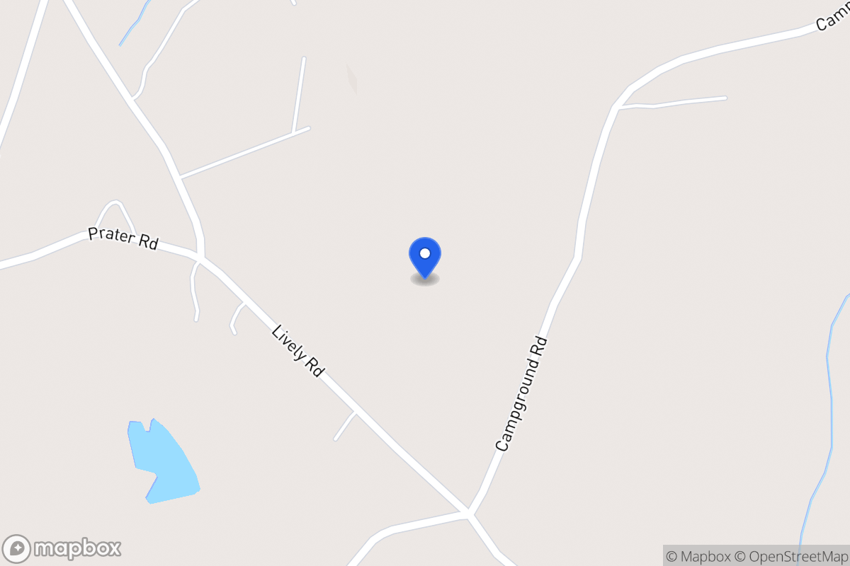 Map of 409 Lively Rd