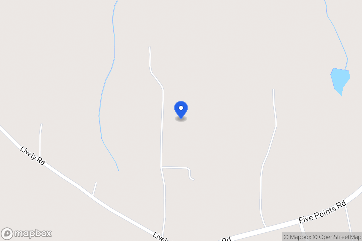 Map of 55 Lively Rd
