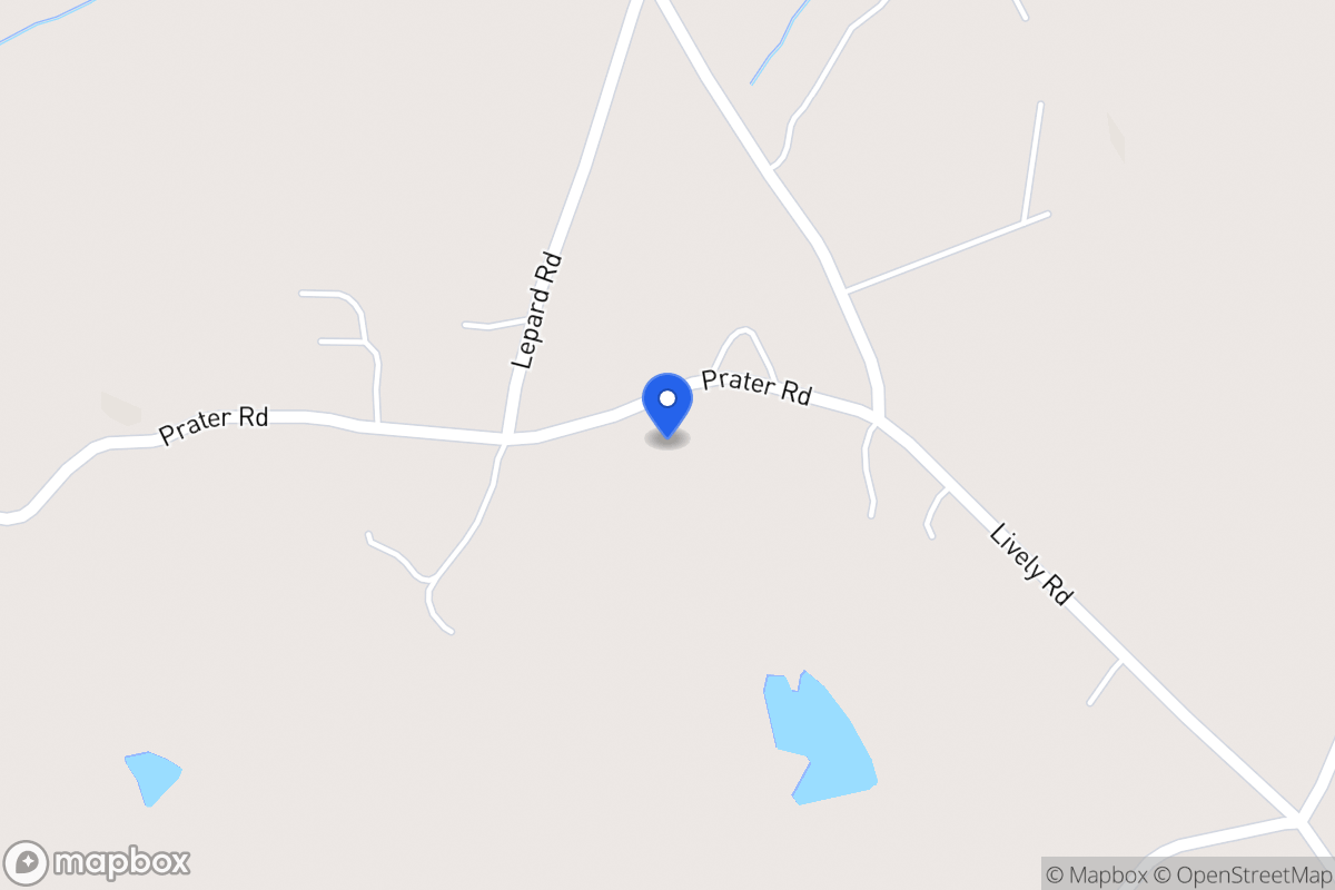 Map of 635 Prater Rd