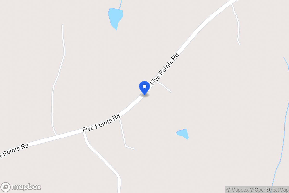 Map of 1939 Five Points Rd