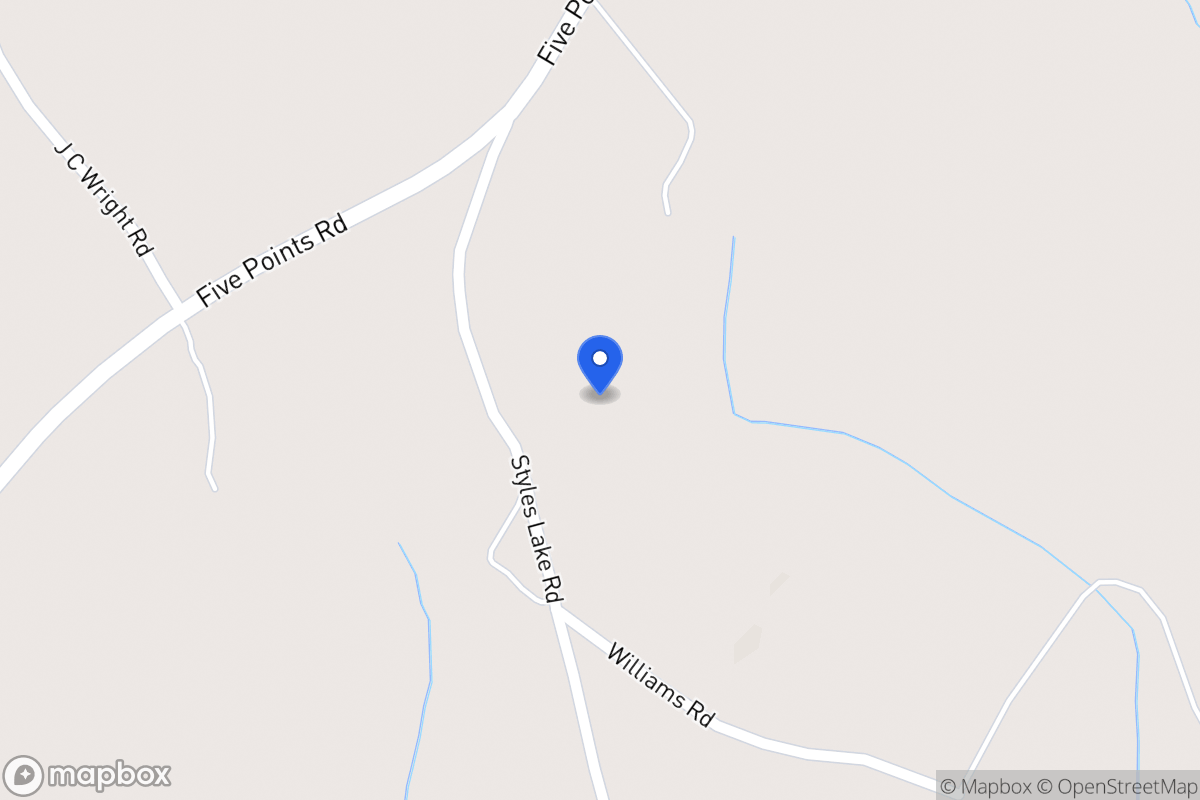 Map of 120 Styles Lake Rd