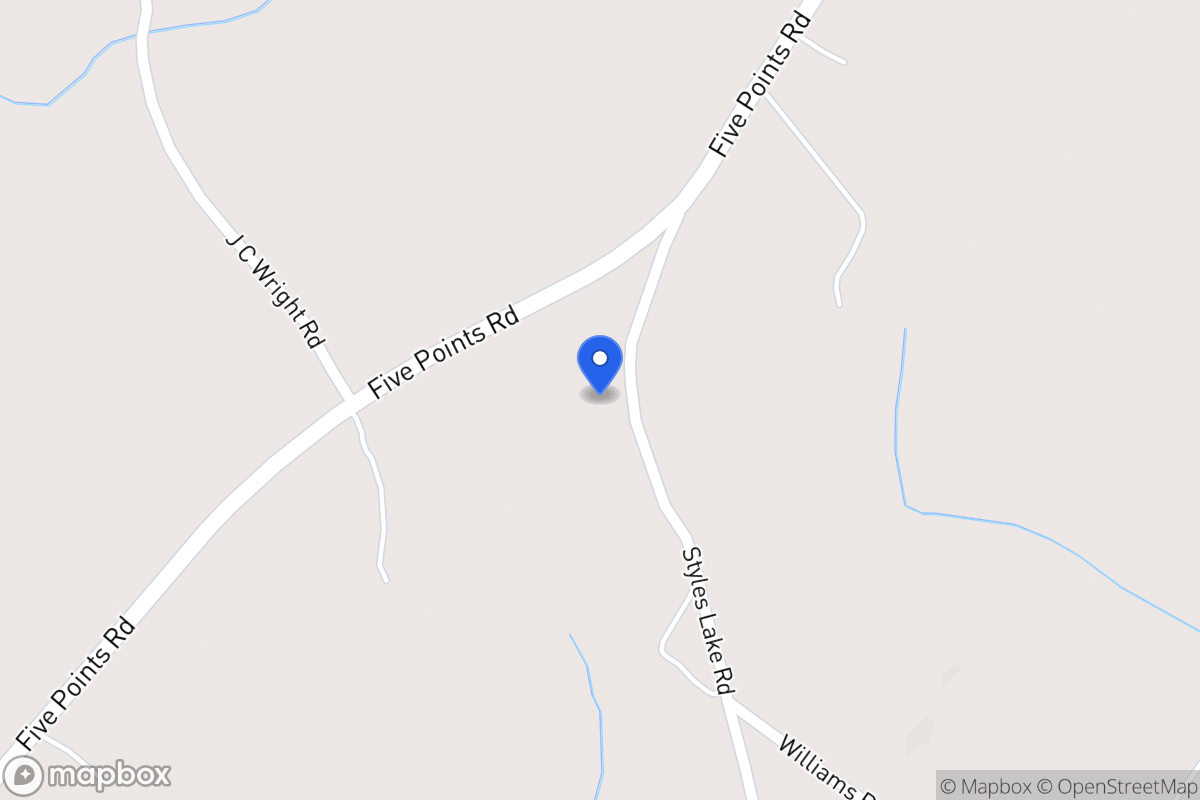 Map of 1620 Five Points Rd