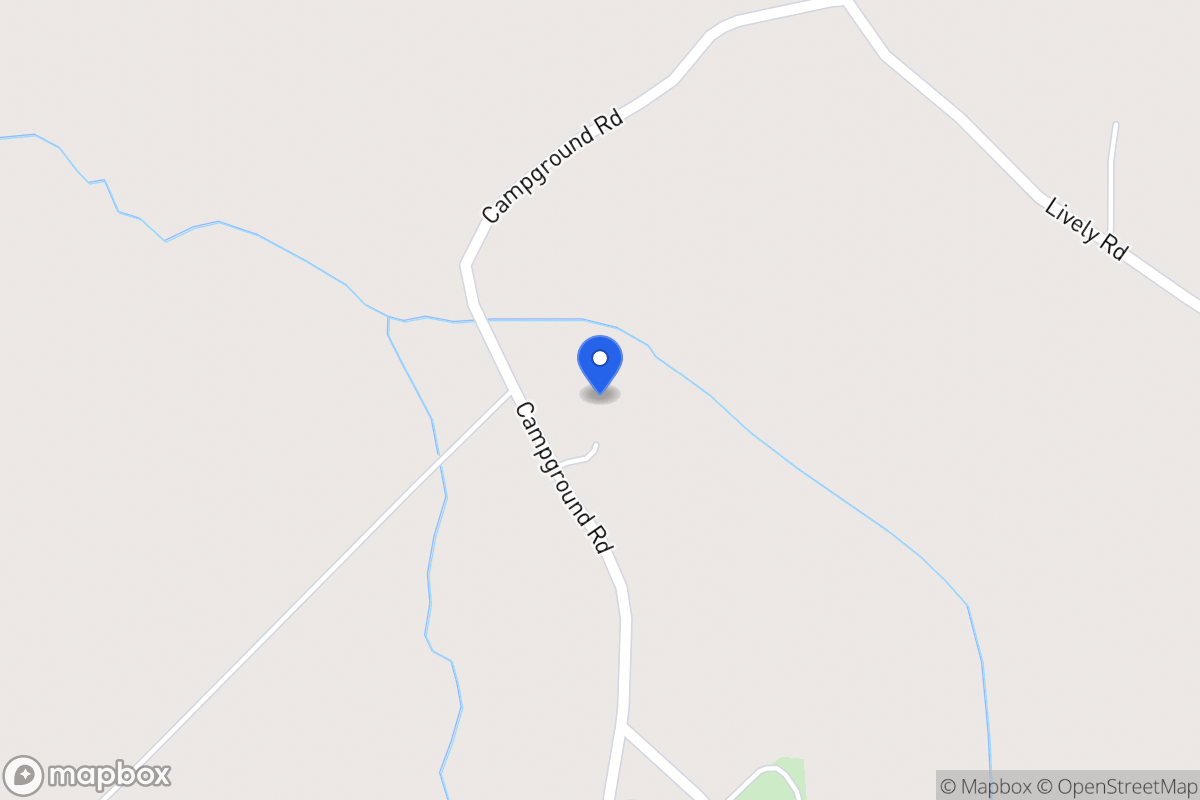 Map of 375 Campground Rd