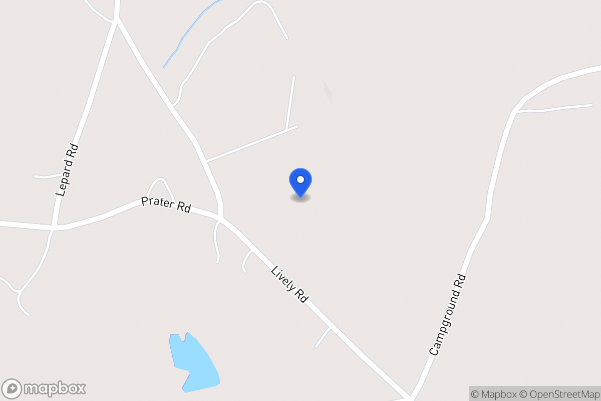 Map of 423 Lively Rd