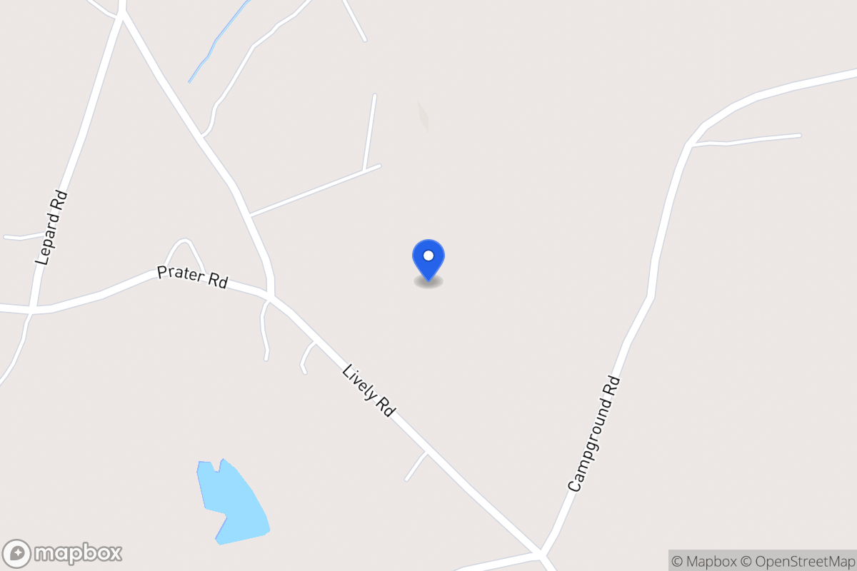 Map of 419 Lively Rd