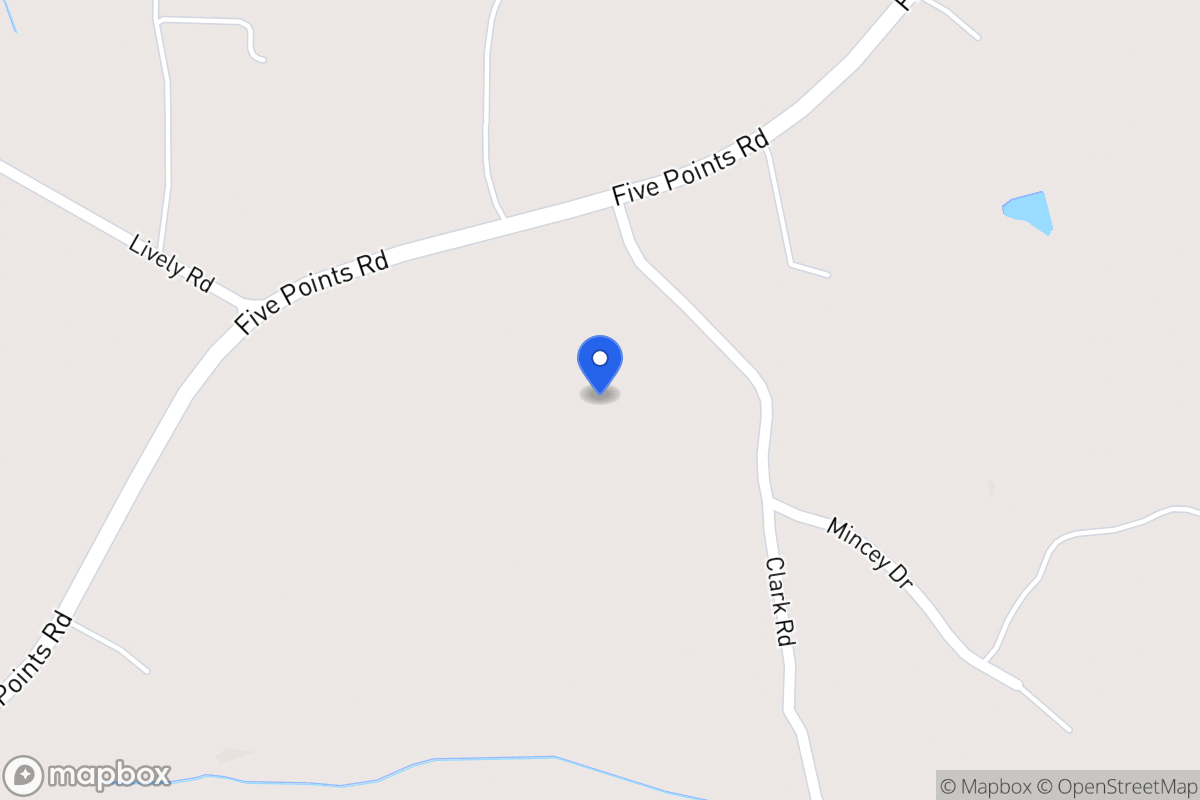Map of Clark Rd