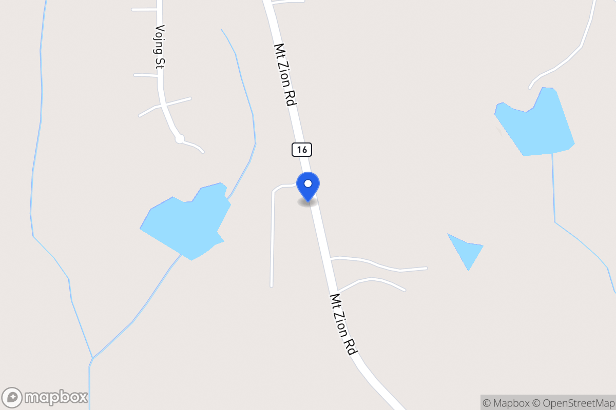 Map of 5505 Mt Zion Rd