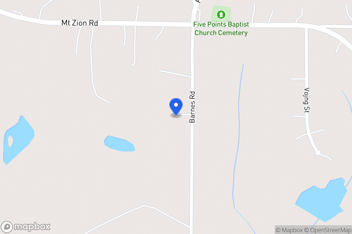 Map of 95 Barnes Rd