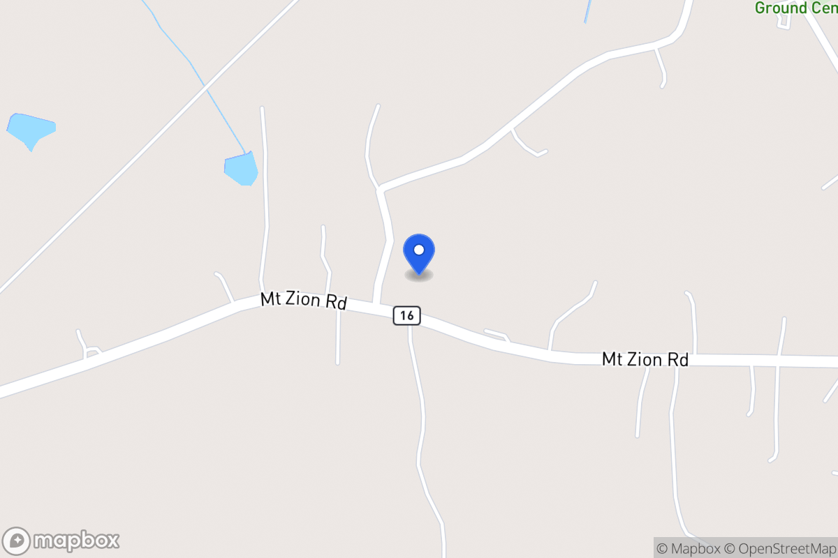 Map of 6055 Mt Zion Rd